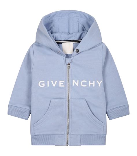 Set celeste per neonato con logo Givenchy Kids 